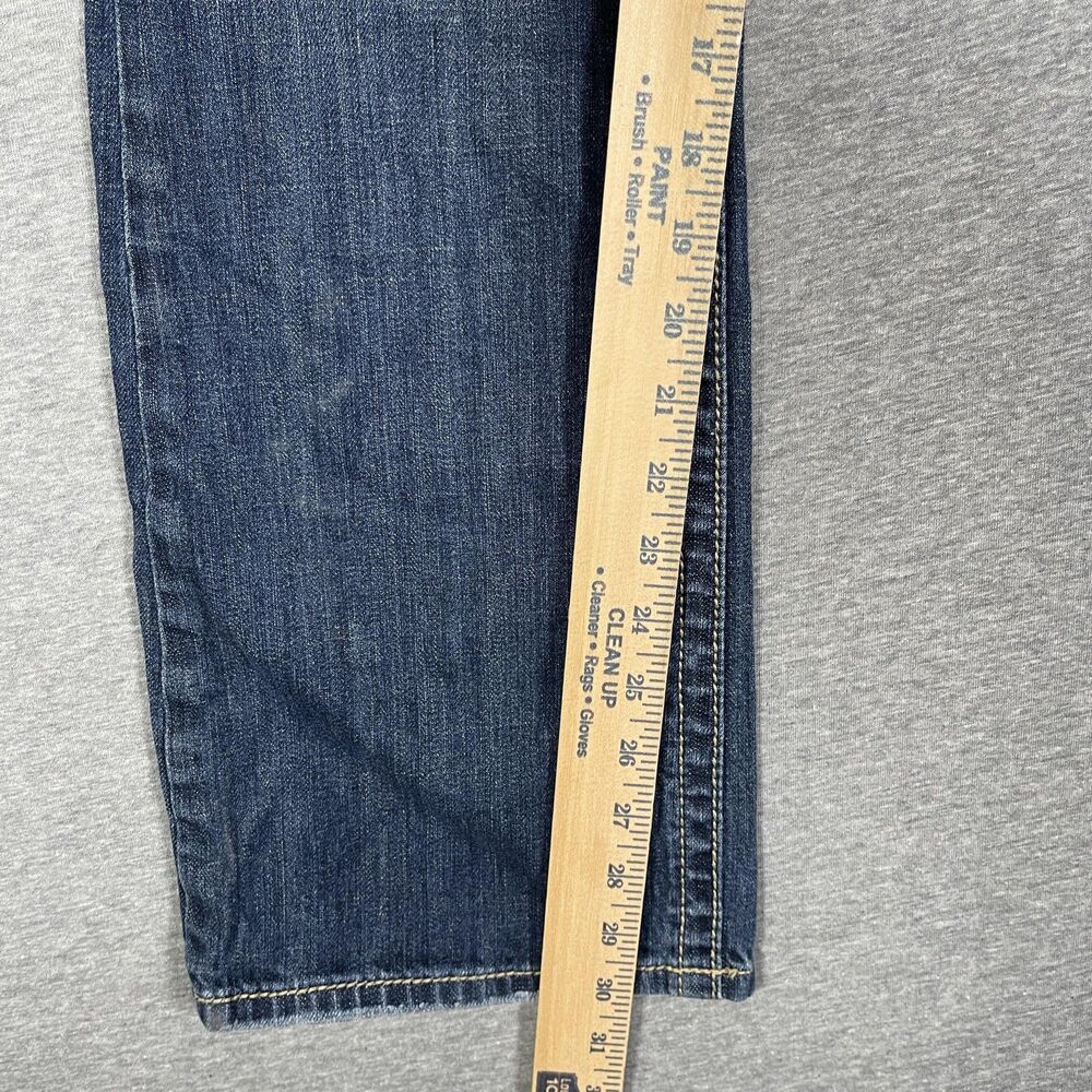 Miss Me Bootcut Jeans Womens 30 Blue Medium Wash Mid Rise Embellished Denim - Picture 5 of 10